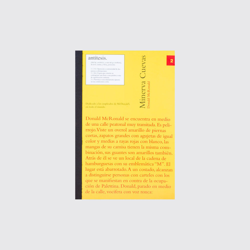 LIBRO / DONALD MCROLAND. Minerva Cuevas