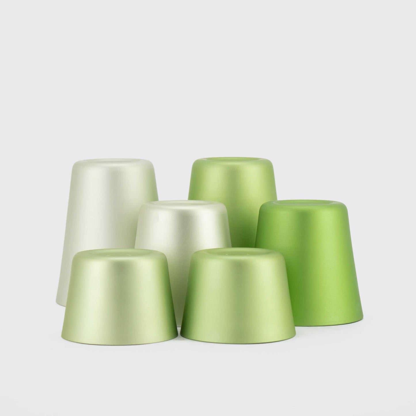 6 PACK VASOS / GAMA VERDE
