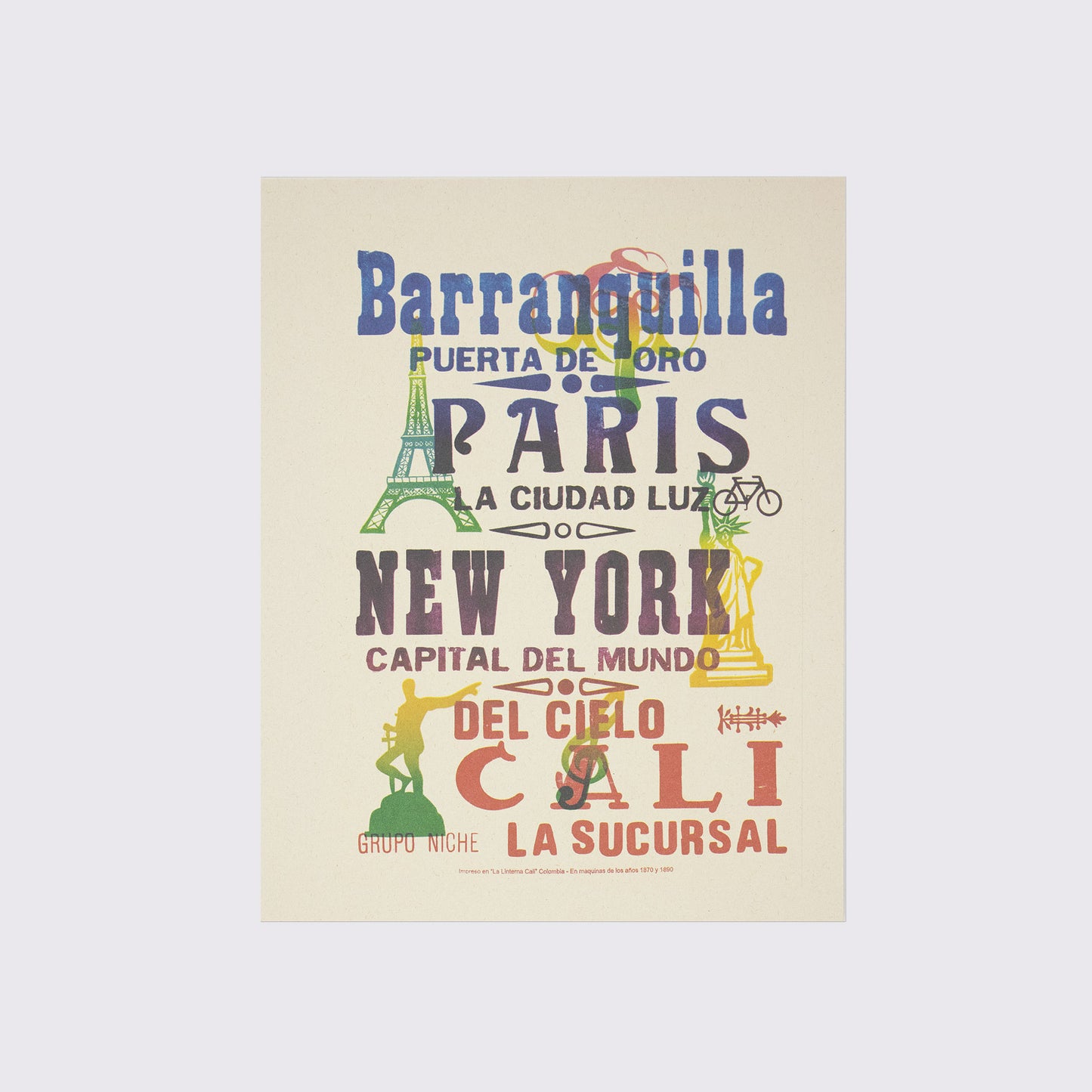 CARTEL / BARRANQUILLA, PARÍS, NEW YORK, CALI