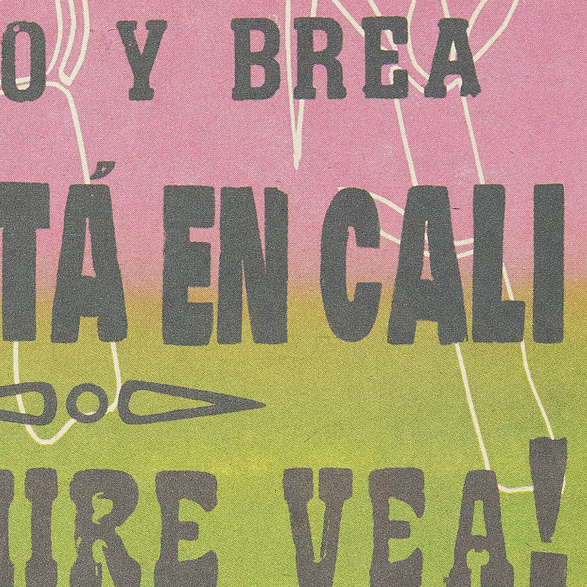CARTEL / SI HUELE A CAÑA