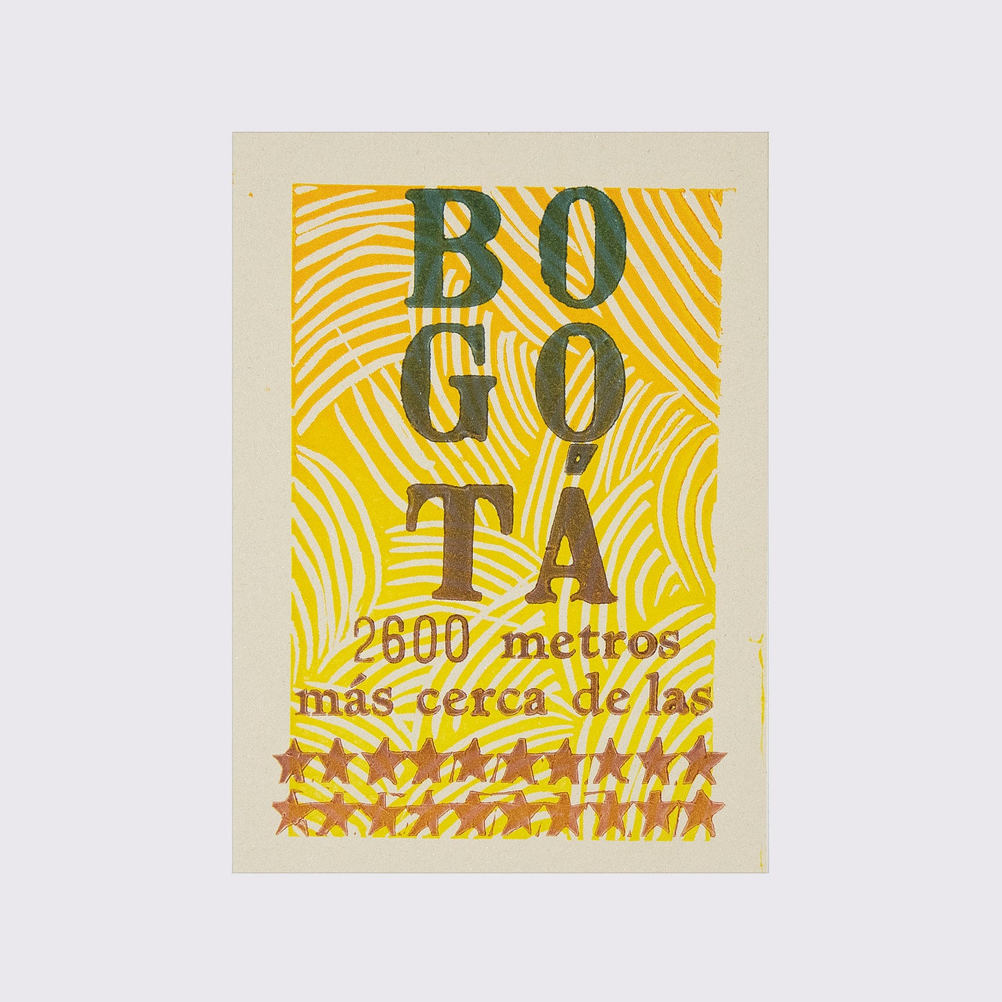 POSTAL / BOGOTÁ MAS CERCA DE LAS ESTRELLAS