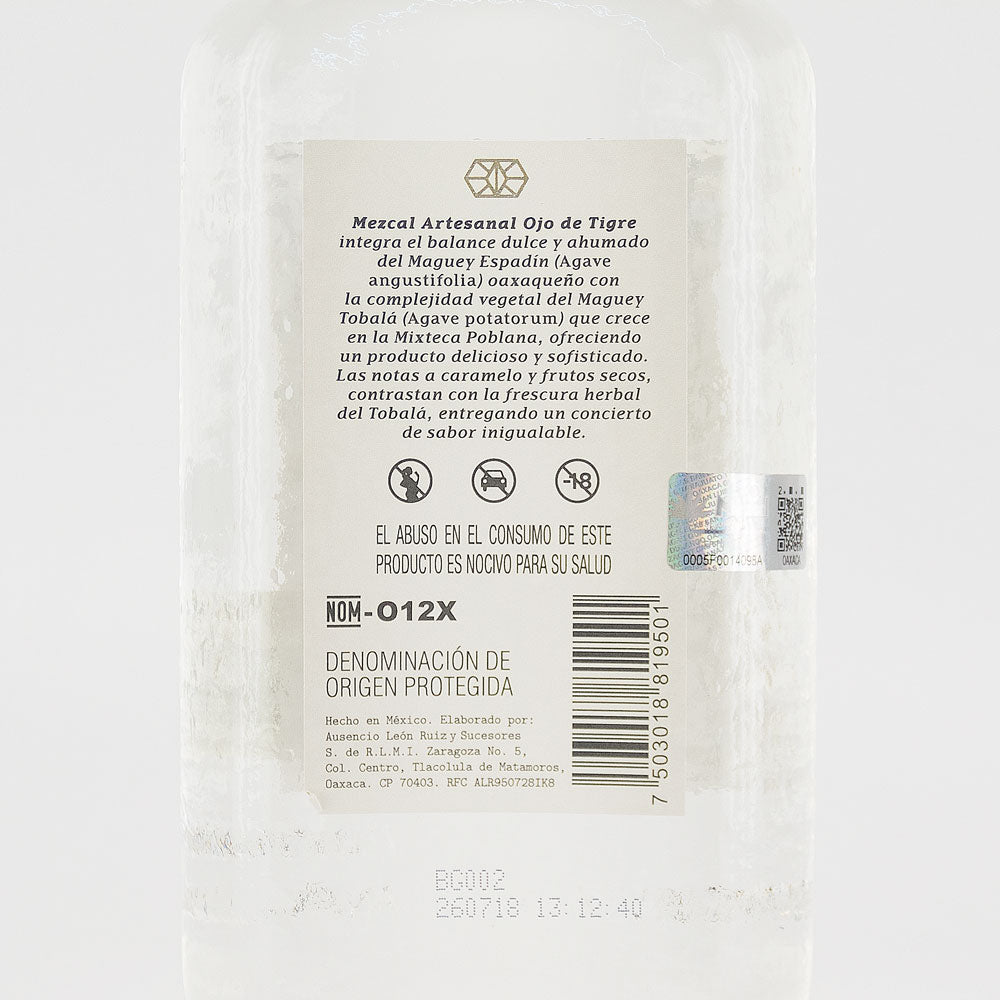 MEZCAL OJO DE TIGRE 750 ML