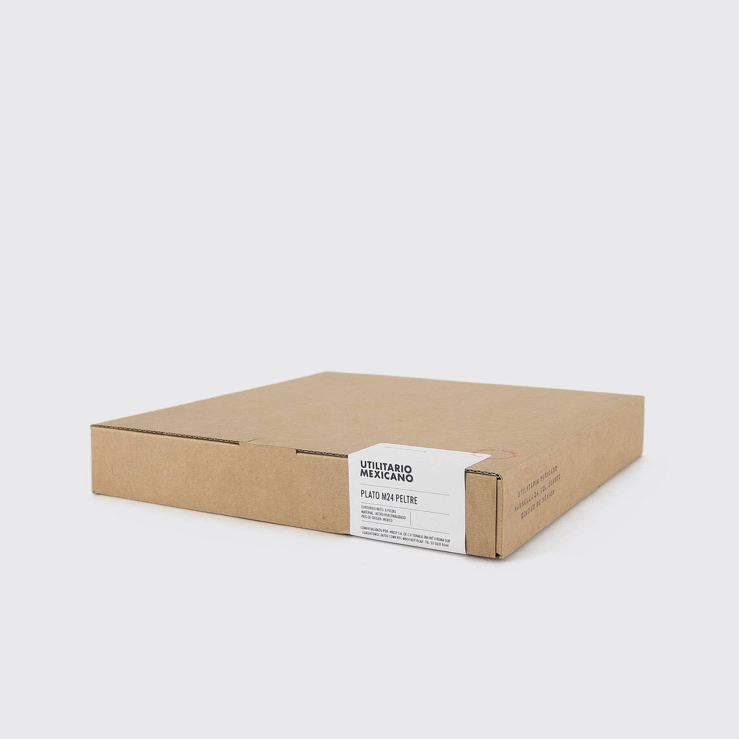 PLATO PELTRE AZUL CAPRI