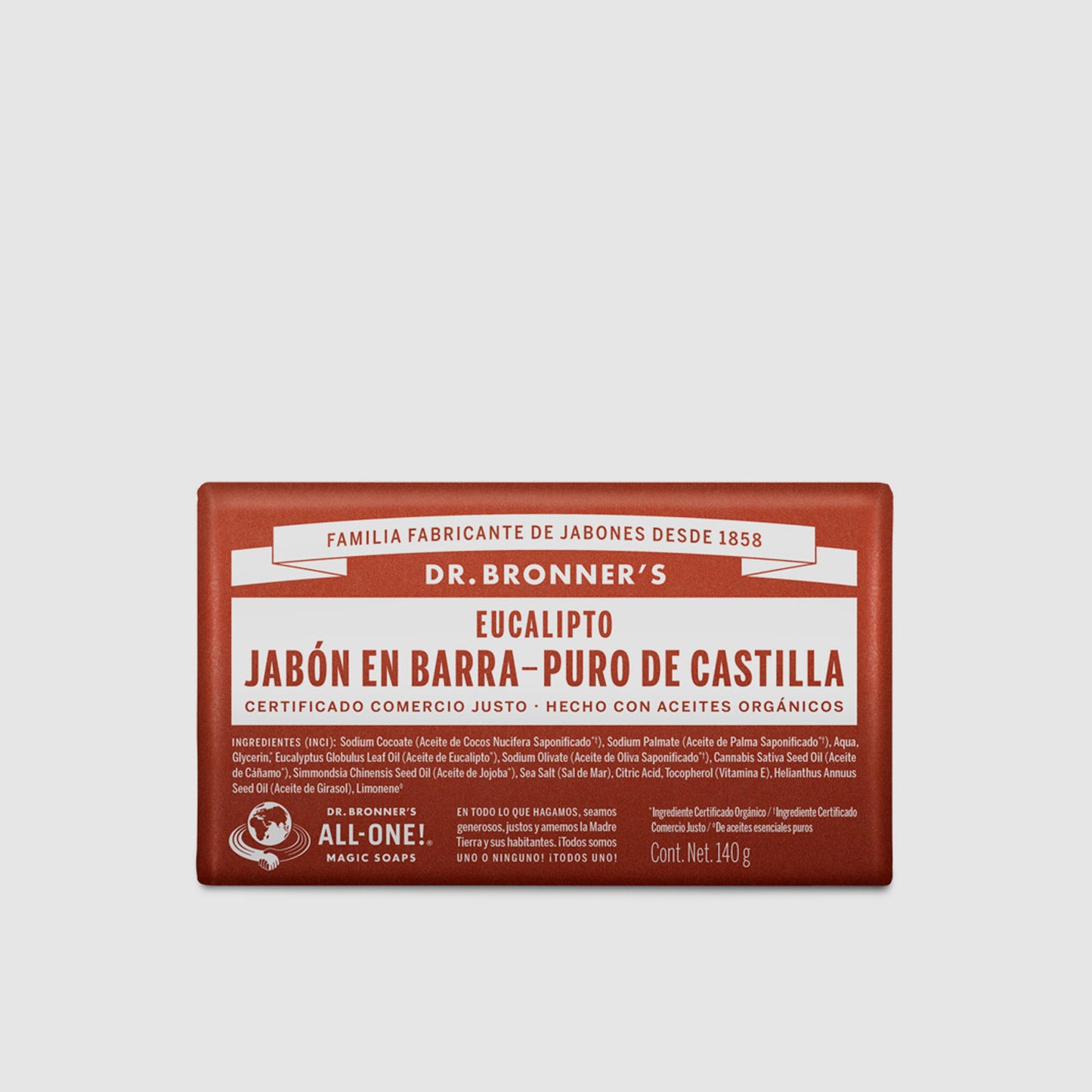 DR. BRONNER'S JABON BARRA