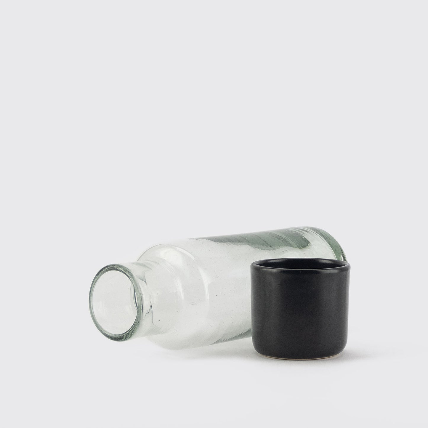 JARRA CON VASO