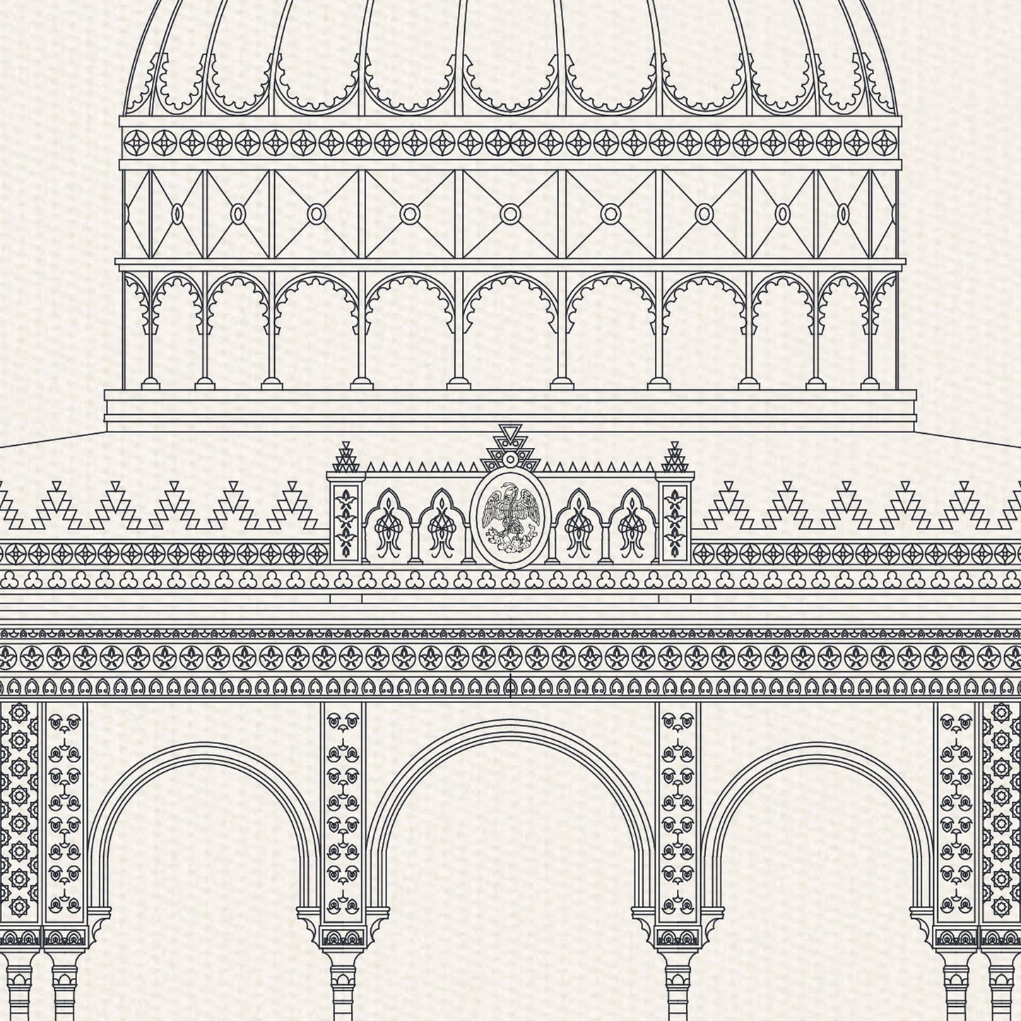 POSTER KIOSCO MORISCO