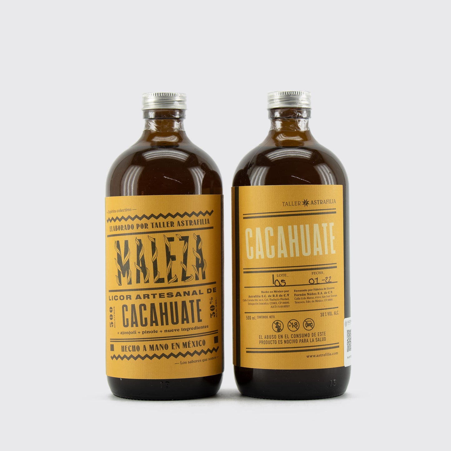 LICOR DE CACAHUATE 500 ML