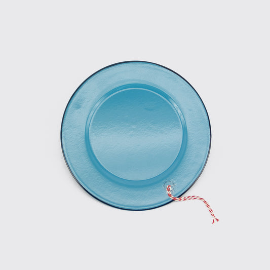 PLATO PELTRE AZUL CAPRI