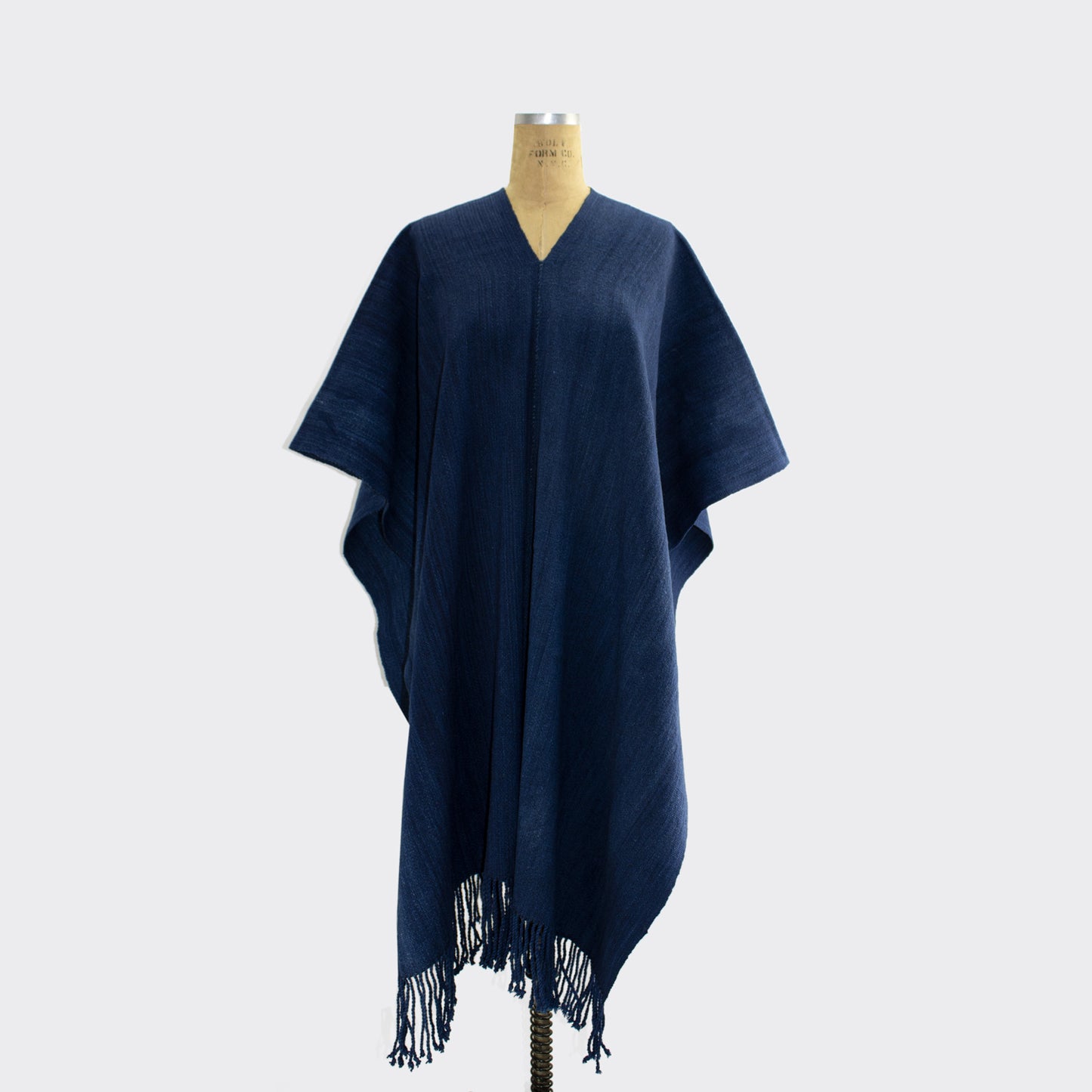 PONCHO ÍNDIGO