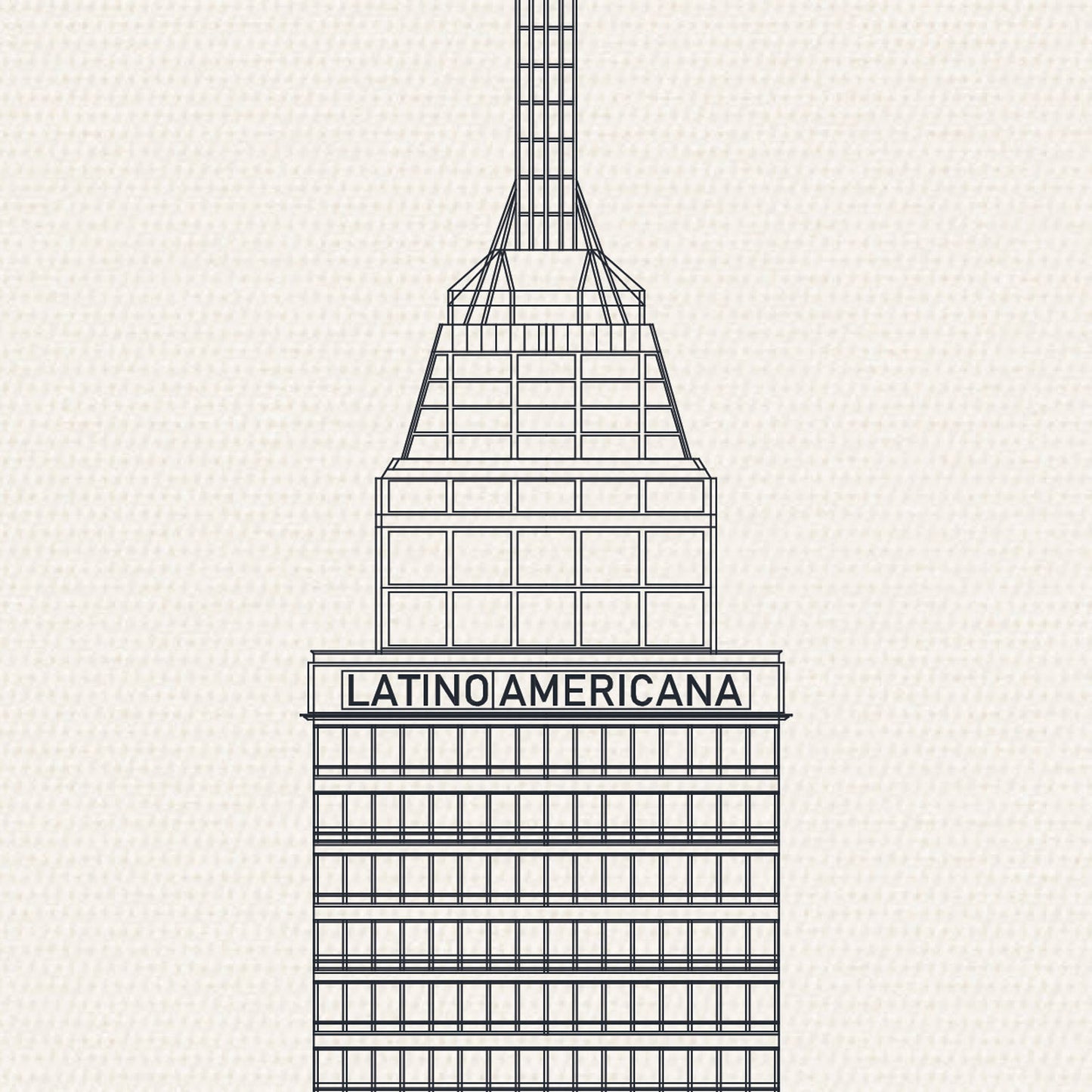 POSTER TORRE LATINOAMERICANA