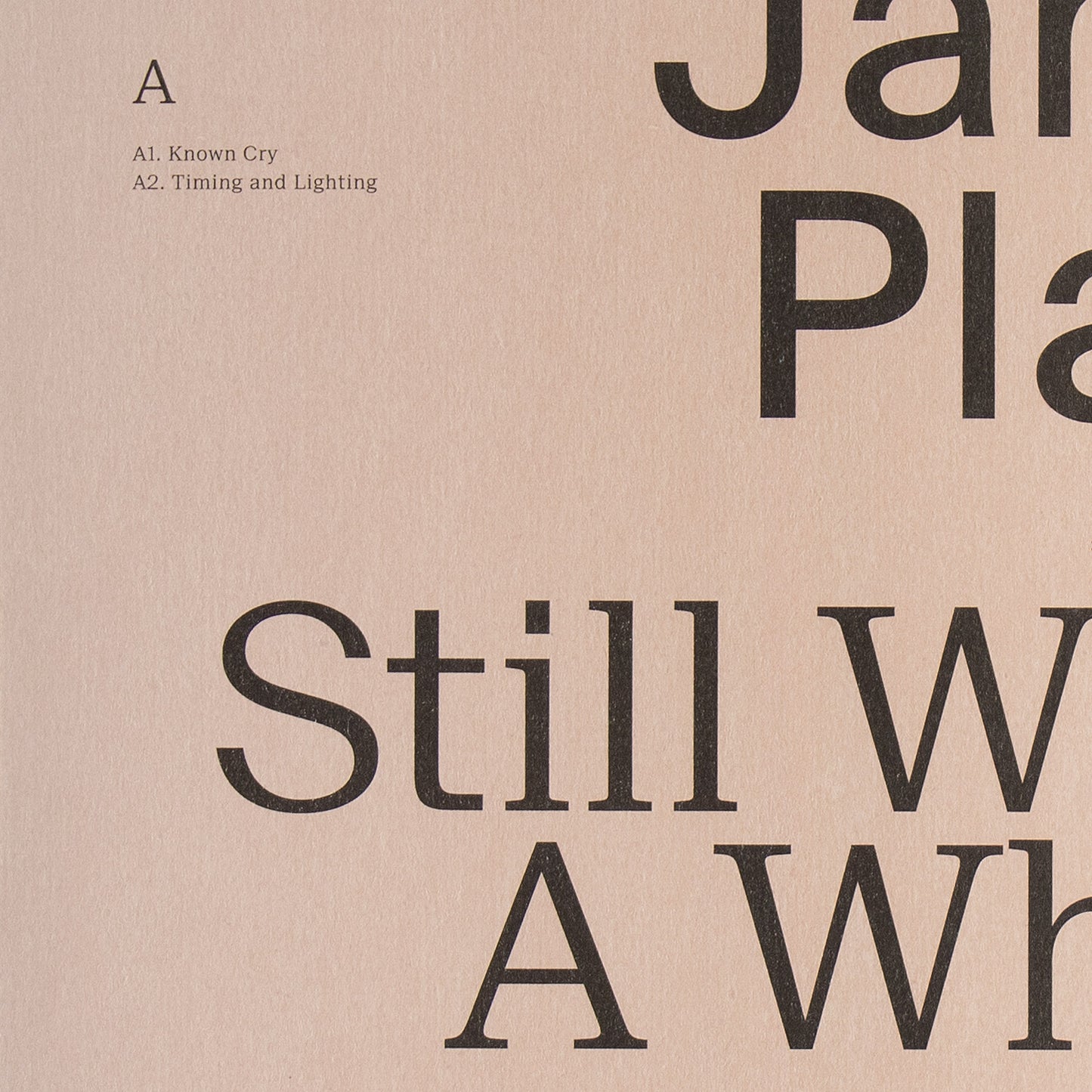 EP / JAMES PLACE — Still Waves to a Whisper