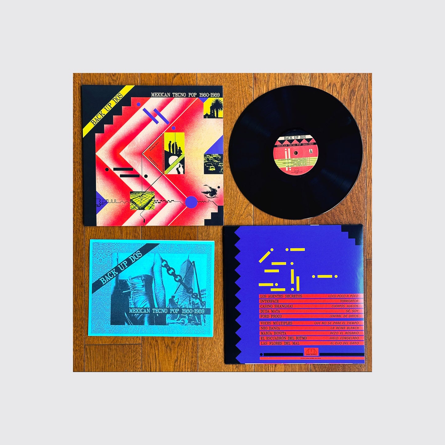 LP / Back Up Dos: Mexican Tecno Pop 1982-1990