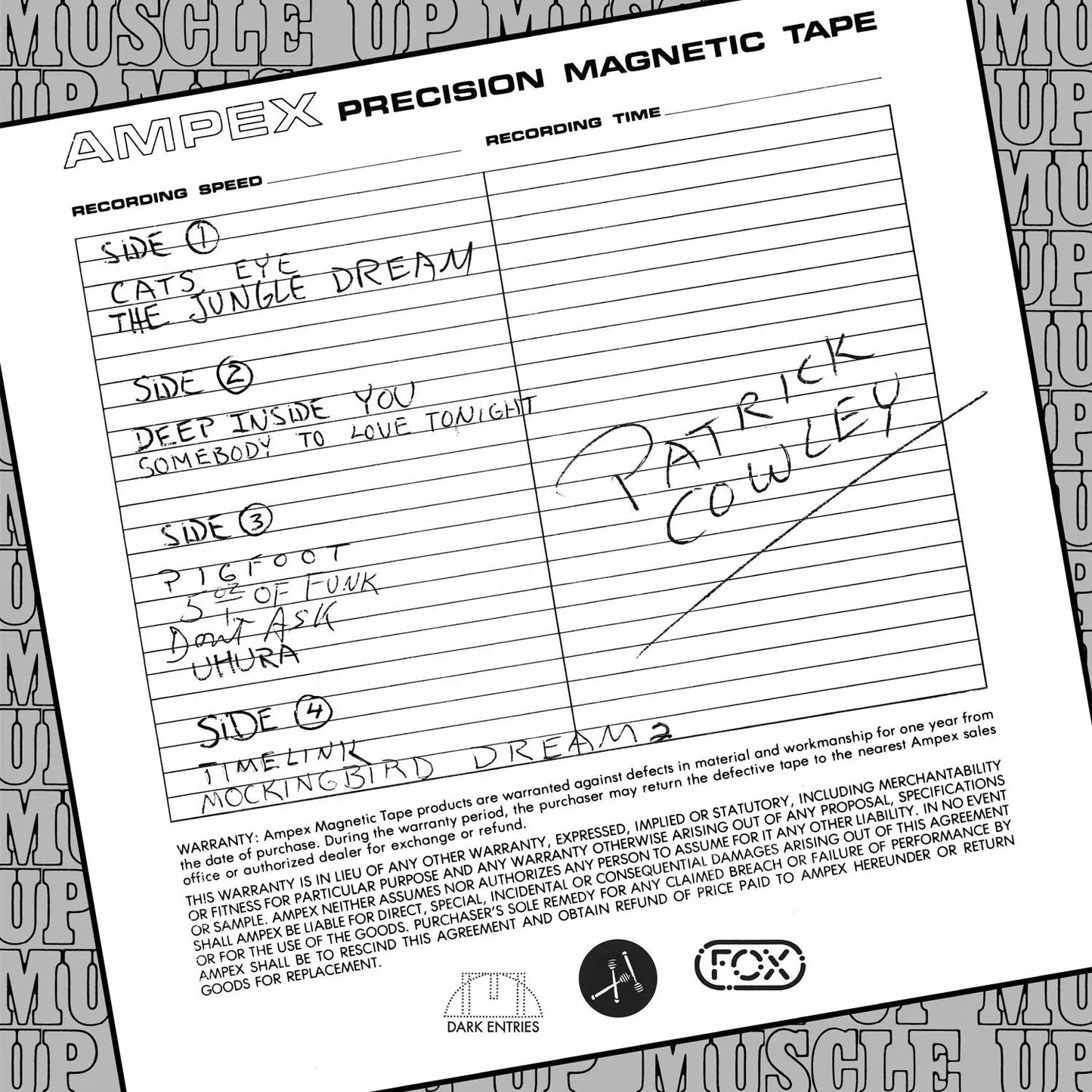 LP / Patrick Cowley - Muscle Up 2xLP