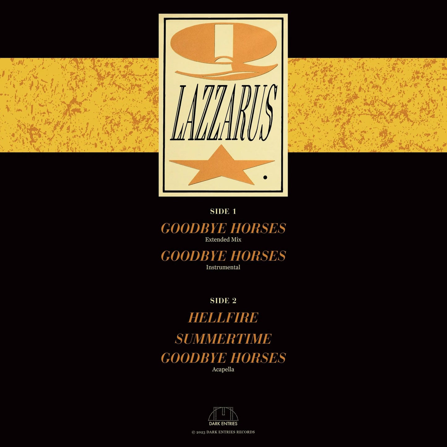 EP / Q Lazzarus – Goodbye Horses