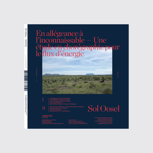 LP / SOL OOSEL — En allégeance à l'inconnaissable