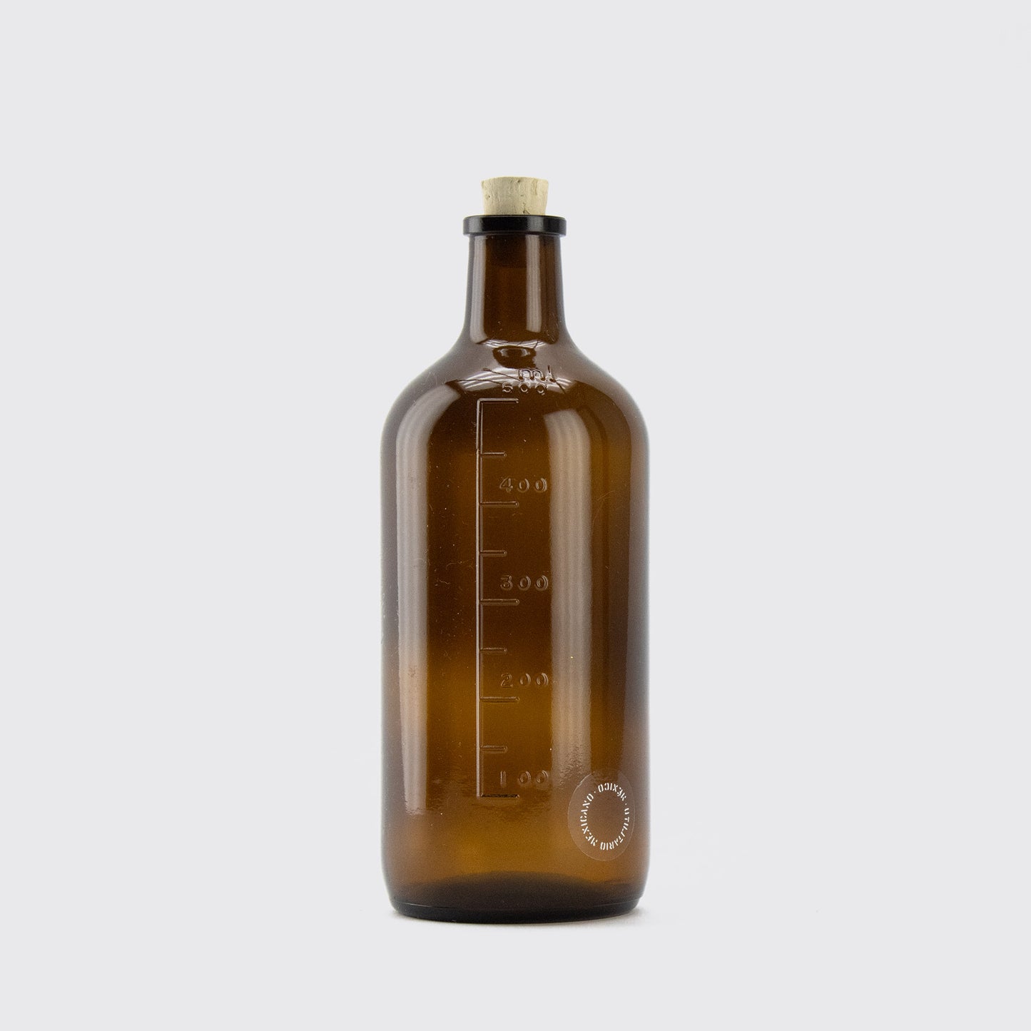 BOTELLA AMBAR 500 ML