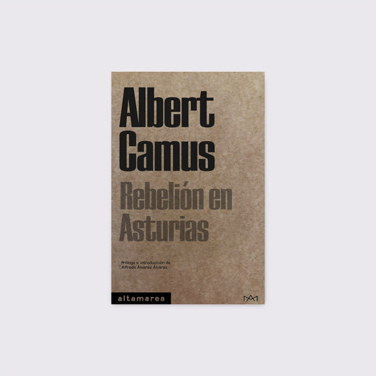 LIBRO / REBELIÓN EN AUSTRIAS. Albert Camus