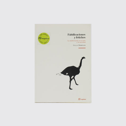 LIBRO / FALSIFICACIONES Y FETICHES. Gillo Dorfles