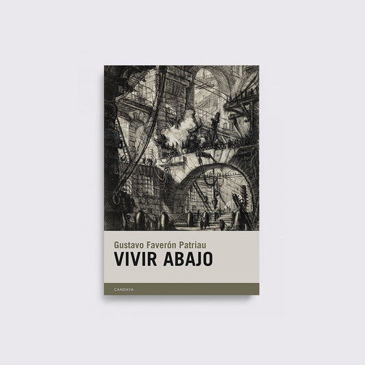 LIBRO / VIVIR ABAJO. Gustavo Faverón Patriau