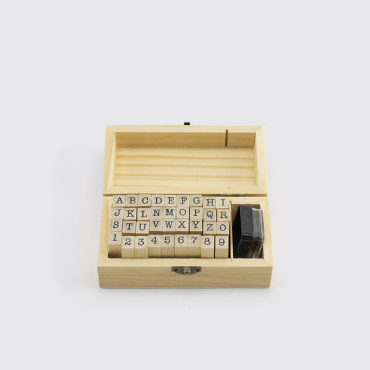 SET SELLOS ALFABETO / SERIFA