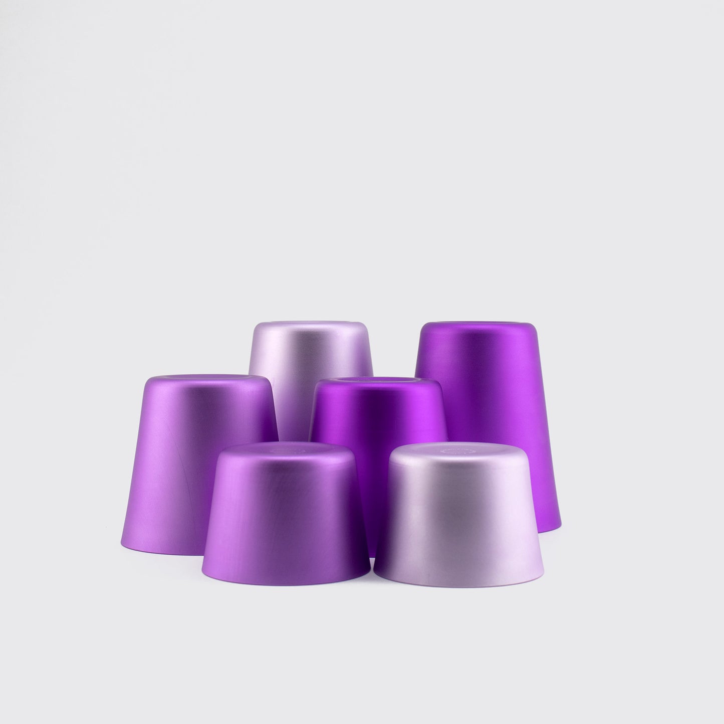 6 PACK VASOS / GAMA MORADO