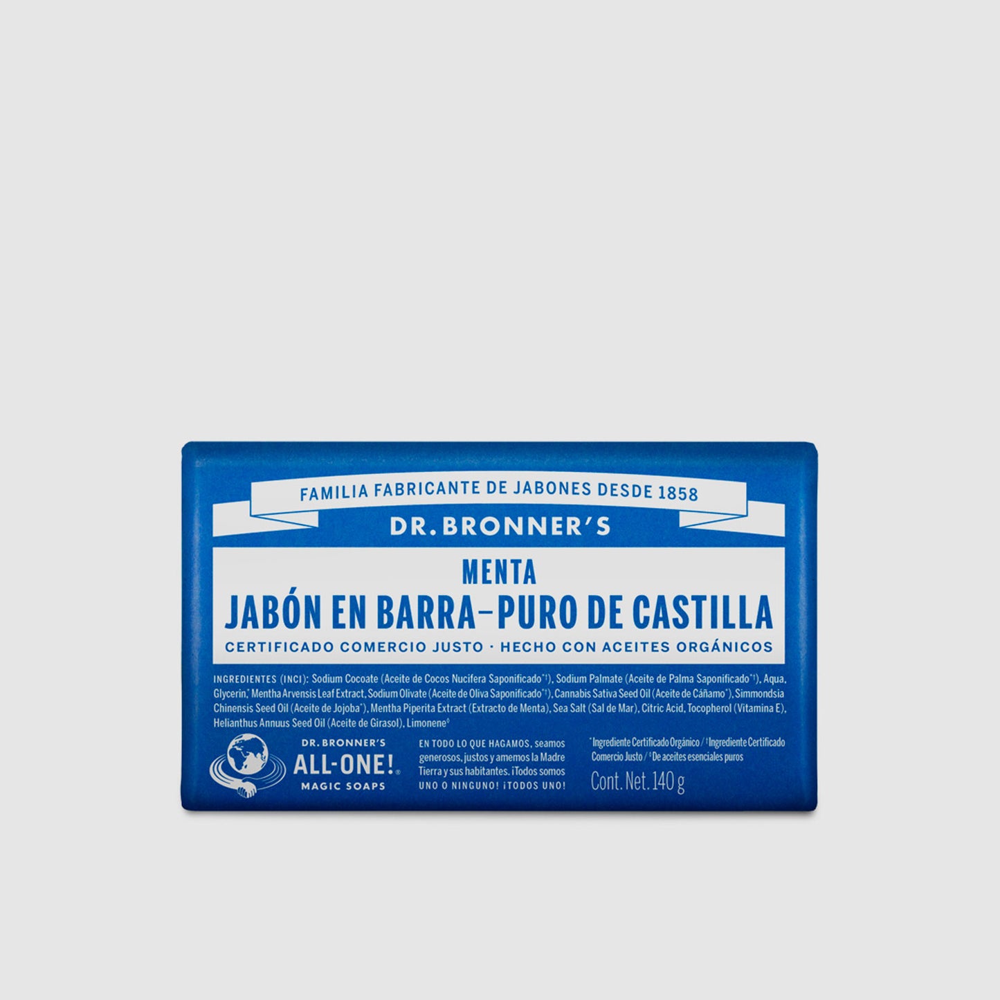 DR. BRONNER'S JABON BARRA