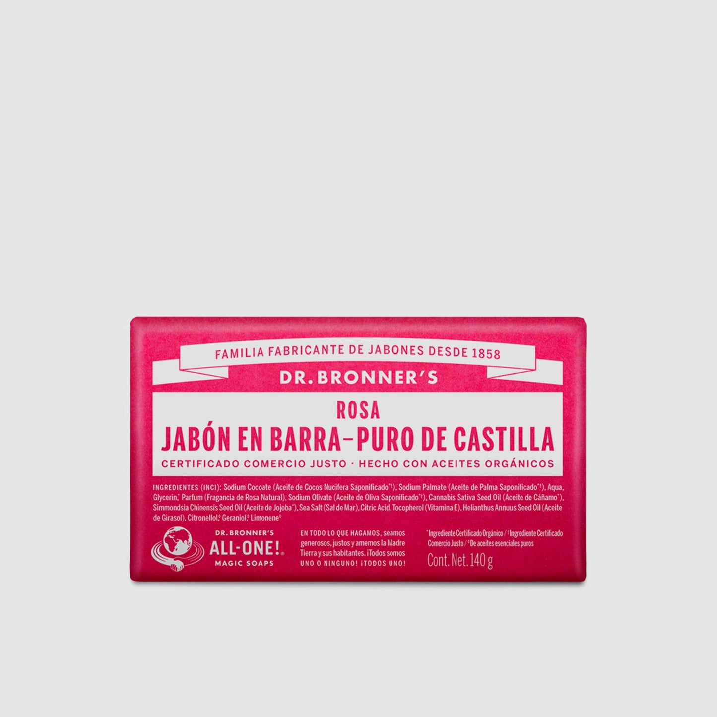 DR. BRONNER'S JABON BARRA