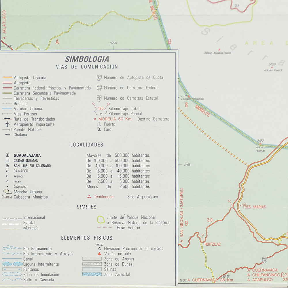 MAPA BOLSILLO CDMX